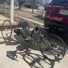 Freedom Ryder hand cycle for sale